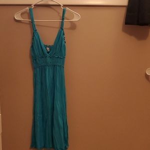 Blue dress